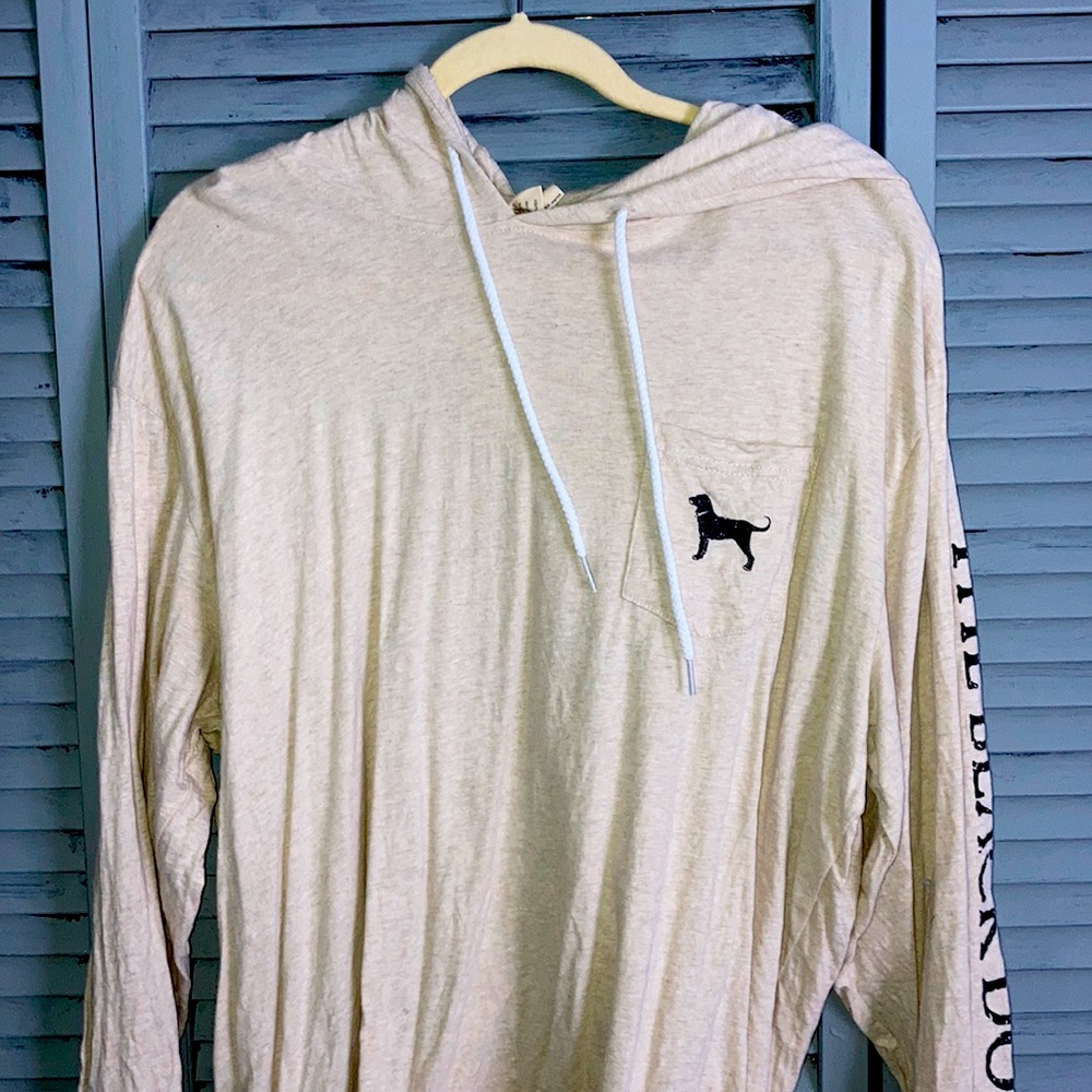 Black dog hoodie